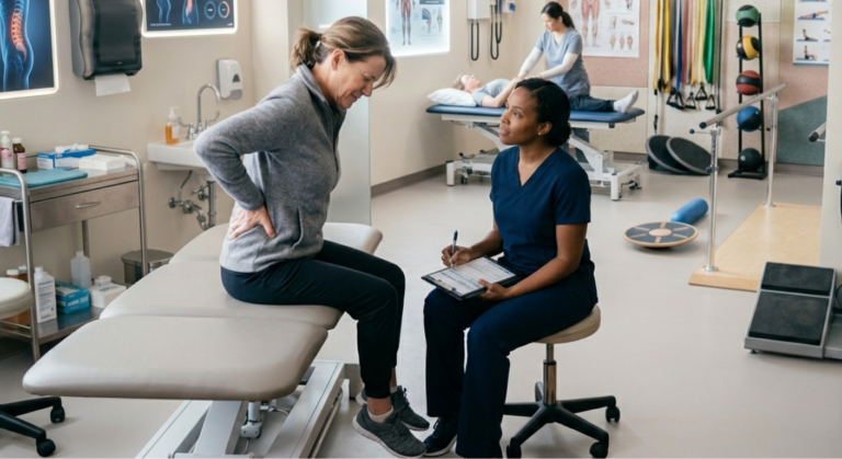 Lower back pain and pelvic floor dysfunction